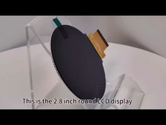 2.8 inç TFT Ekranı 480x480 TFT Yuvarlak Ekran 40 Pin RGB Arayüzü