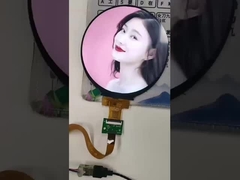 300 Cd / M2 Yuvarlak TFT Ekranı 4 Inch 720x720 Ekran 4 Lane MIPI Arayüzü ile