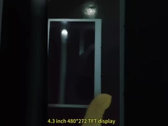 Güneş ışığı ile okunur 4.3 Inch 480x272 IPS TFT Modülü Ekran1000Cd/M2 RGB Arayüzü