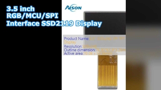 3.5 '' 320x240 SPI TFT LCD ekran