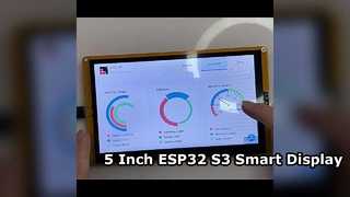 5 inç ESP32 S3 Geliştirme Kartı Dokunmatik Ekran