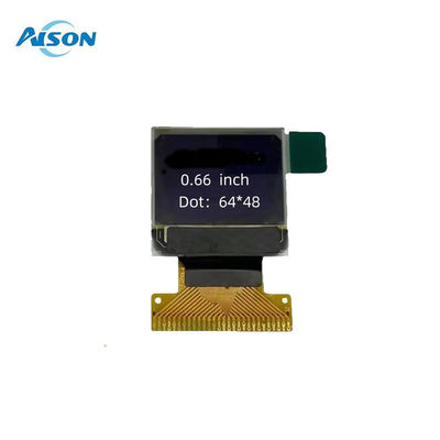 0.66 inç OLED Ekran Modülü 64x48 Tek renkli OLED Ekran 28 Pin