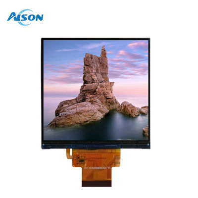 4 inç kare TFT ekranı 720 * 720 Yüksek çözünürlüklü MIPI arayüzü LCD modülü