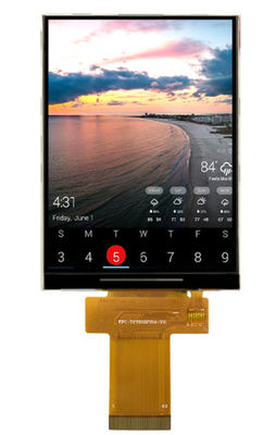 3.5 inç 320x480 Portre MIPI PCAP Touch ile TFT LCD Modülü