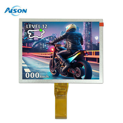 Endüstriyel TFT Ekranı için 8 inç IPS TFT LCD modülü 800×600 RGB 24 Bit 50 Pin 1000cd/m2