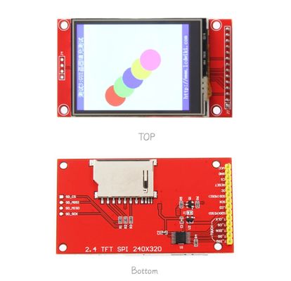 2.4 Inch ILI9341 SPI 320*240 TFT LCD Ekran Modülü PCB Kartlı LCD Ekranı