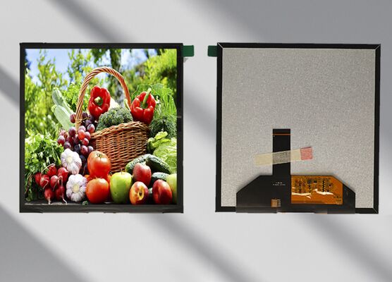 7.6 İnç Kare 1200x1200 TFT LCD LCM Ekran Modülü Yüksek Parlaklık 1000cd/m2 MIPI Arayüzü ILI9881C Sürücü IC