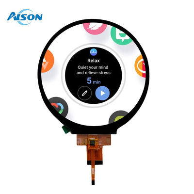 4 inç 720x720 IPS MIPI arayüzü ile dairesel TFT LCD Ekranı