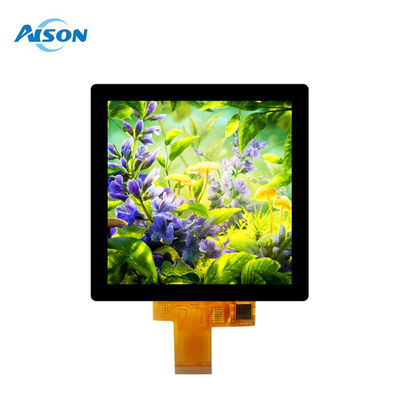 4 inç kare LCD ekran 40 Pin kare dokunmatik ekran 480X480 PCAP dokunmatik ile