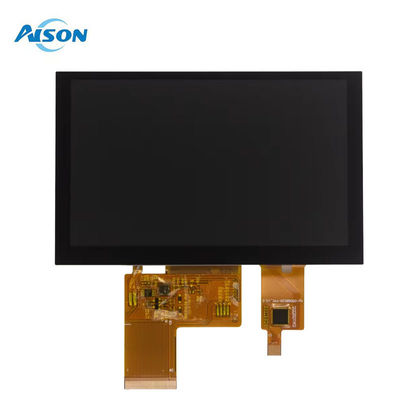 5 inç 800x480 IPS Kapasitatif Dokunmatik TFT Ekranı 350 cd/m2