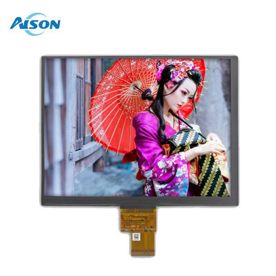 8 inç 1024x768 TFT LCD Ekranı LVDS Arayüzü ile 1000cd/m2