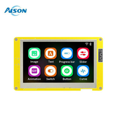 480X272 ESP32 Ekran Modülü 4.3 Inch Resistive Touch Screen Panel 4.75V - 5.25V
