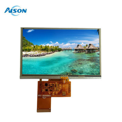 5.0 IPS TFT LCD Modülü, Resistive Touch Panel 800X480 çözünürlüğü ile 5 inçlik TFT