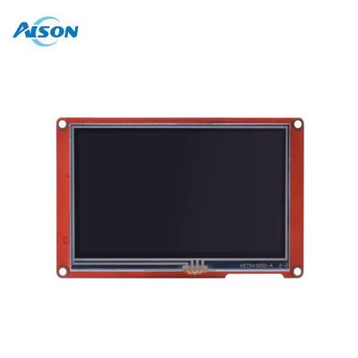 480x272 HMI LCD Ekranı 4.3 Inç Resistif Dokunmatik Ekran 4 Pin
