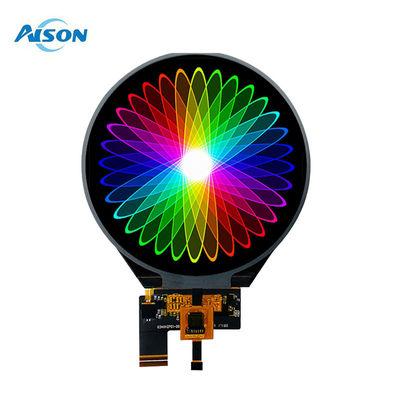 3.4 inç 800x800 IPS Dairesel Ekran 380 cd/m2 MIPI Arayüzü ile