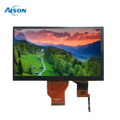 7 inç 800x480 TFT LCD Modülü 50 Pin LCD Ekranı RGB 24 Bit Endüstriyel Uygulama