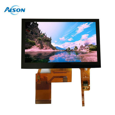 4.3 inçlik LCD Ekran 400 Cd/M2 IPS Kapasitatif Dokunmatik Ekran 480x272
