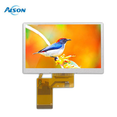 4.3'' 480X272 IPS TFT LCD Ekranı 40 Pin RGB 24 Bit Arayüzü