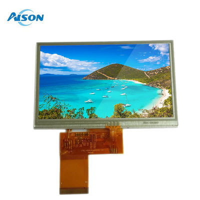 4.3 inç 480x272 Resistif dokunmatik ekran 4.3 inç RTP TFT ekranı