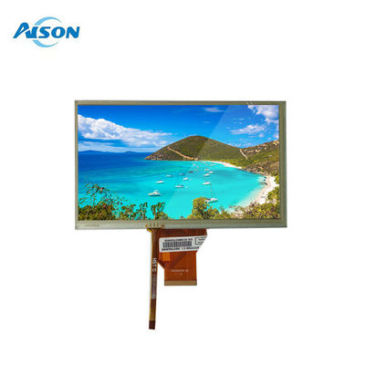 7 inç TFT Resistive Touch Screen 800X480 Dokunmatik Ekran Ekran Modülü 300 Cd/M2