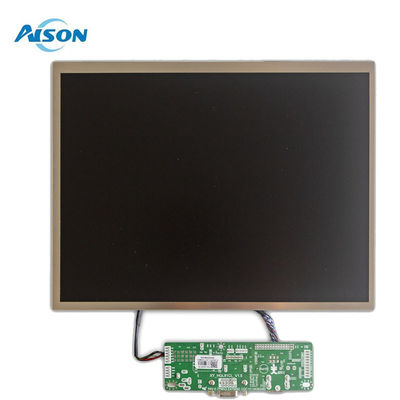 12.1 inç LVDS TFT Ekranı 1024x768 Çözüm 650cd/M2 Endüstriyel TFT Ekranı