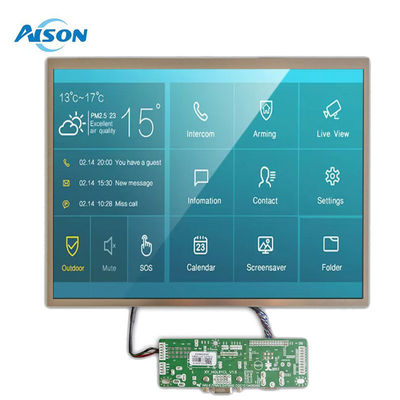 12.1 inç LVDS TFT Ekranı 1024x768 Çözüm 650cd/M2 Endüstriyel TFT Ekranı