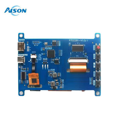 4.3 inç Kapasitatif Dokunmatik Ekran IPS Dokunmatik Ekran Raspberry PI için 40 Pin