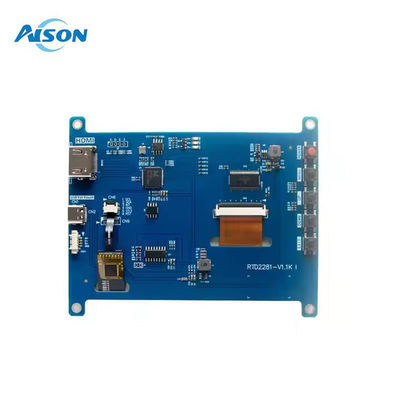 5 inç HDMI Raspberry Pi Ekranı 800x480 Kapasitatif Dokunmatik Ekran Modülü 400 Cd/M2