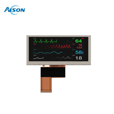 3.9 Inch Bar Type LCD Display 480x128 Tıbbi LCD Display SPI/MCU Arayüzü