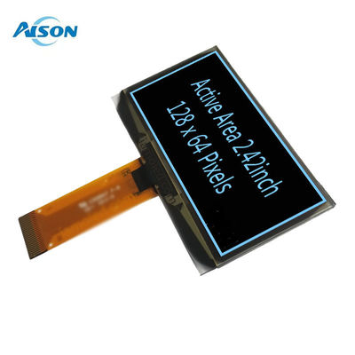 2.42 inç OLED Ekran 24 Pin Beyaz OLED Ekran 128x64 SPI I2C SSD1309 Kontrolör