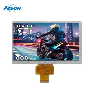 -40 ila 95 derece 7 inç Özel LCD Ekran Modülü 40 pin LVDS Arayüzü 500 cd/m2