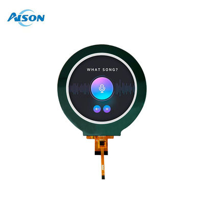 3.4 inç 800*800 Dairesel TFT LCD Ekranı Akıllı Ev Endüstriyel Kontrolü için MIPI Arayüzü 30 Pin