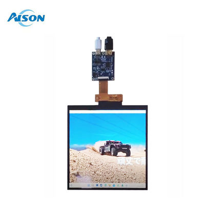 7.6 inç 800x800 kare TFT Ekran Modülü HDMI Sürücü Kartı ile MIPI Arayüzü