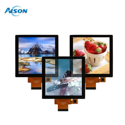 4 inç kare TFT Ekranı 480x480 ile RGB Arabirimi ile Dokunmatik Ekran 300 cd/m2