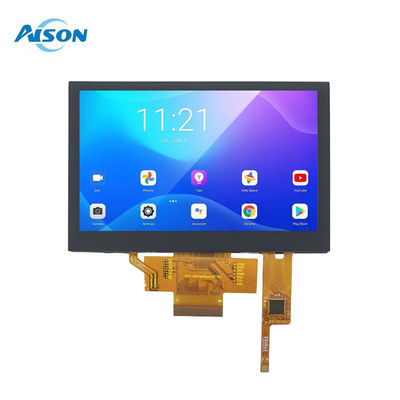 4.3 inç 480x272 IPS TFT Ekran Modülü RGB 24 Bit Sürücü IC SC7283