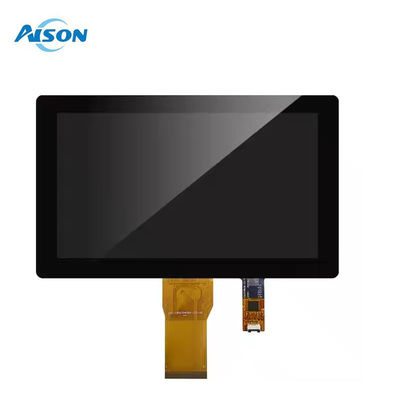 7 inç 1024x600 IPS TFT Ekranı USB I2C Arayüzü ile TFT Kapasitif Dokunmatik Ekran Aktif alan 154.21 x 85.92mm
