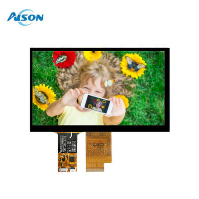 7 inç 1024x600 LVDS IPS TFT LCD Ekranı USB I2C Arayüzü Kapasitif Dokunmatik Panel