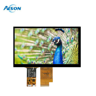 7 inç 1024x600 LVDS IPS TFT LCD Ekranı USB I2C Arayüzü Kapasitif Dokunmatik Panel