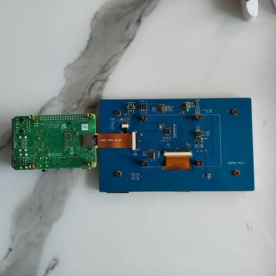 7 inç MIPI-DSI IPS LCD Ekranı Raspberry Pi 5 4 3 için Kapasitatif Dokunmatik Ekran