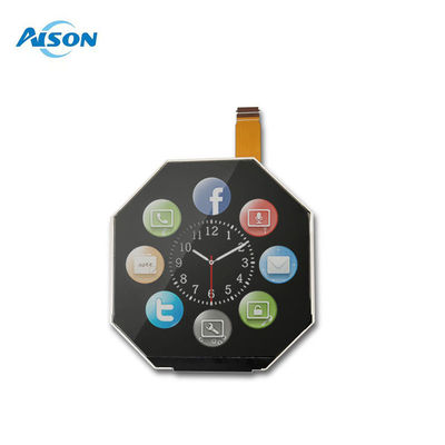 2.47 inç 480*480 IPS MIPI Dairesel TFT LCD Modülü 2.5 inç Yuvarlak LCD Ekran Paneli HX8379-C 35Pin