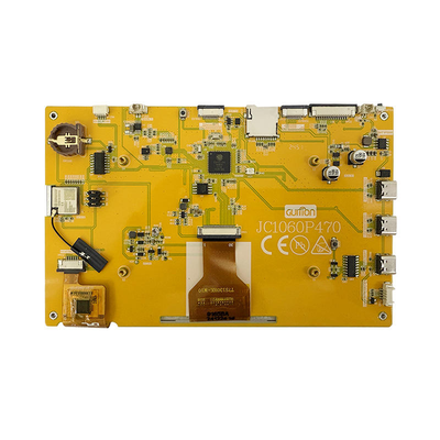 LCD Ekranlı ve Yerleşik ESP32-C6 Kapasitif Dokunmatik 7 İnç ESP32 P4 Geliştirme Kartı