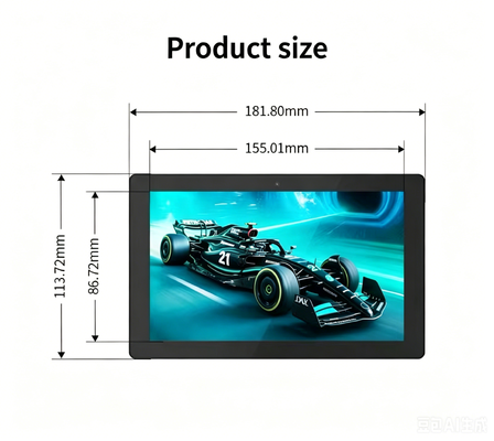 7 İnç 1024x600 ESP32P4 ESP32-C6 Çift Çekirdek Geliştirme Kartı Kamera JC1060P470C_I_W_Y ile