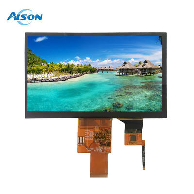 7 inç 800x480 IPS TFT Kapasitif Dokunmatik Ekran RGB 40 pin