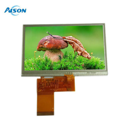 4.3 inç TFT Resistif Dokunmatik Ekran 480x272 RTP TFT Ekran Modülü