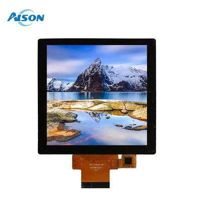 4 inç kare TFT Ekranı 480x480 ile RGB Arabirimi ile Dokunmatik Ekran 300 cd/m2